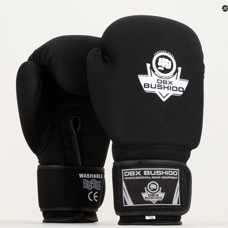 Guanti da boxe DBX BUSHIDO Ever Clean nero DBX-B 12