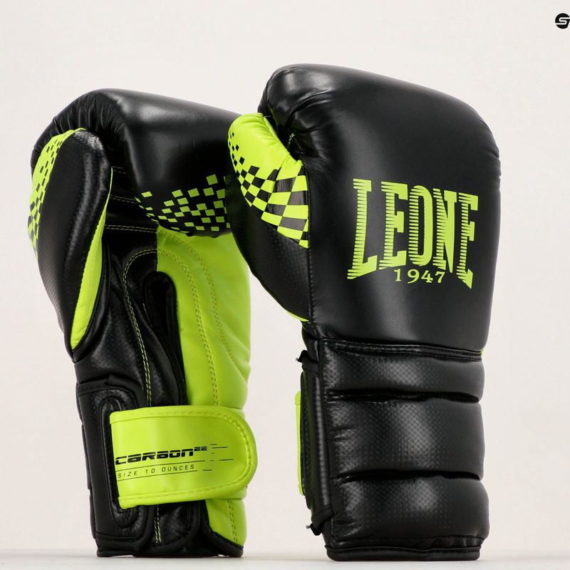Guanti da boxe LEONE 1947 Carbon22 nero 15