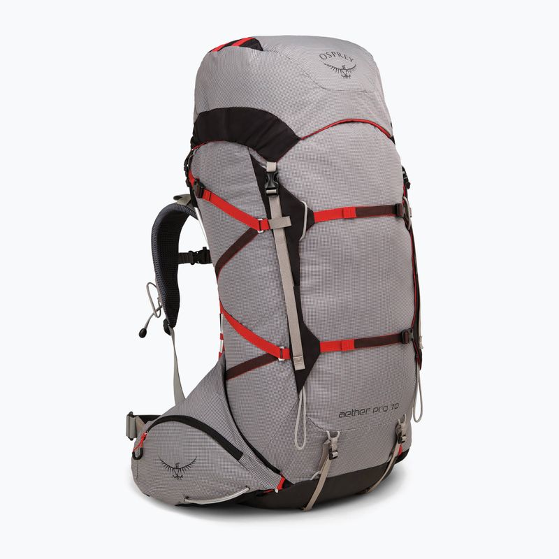 Zaino da trekking Osprey Aether Pro 70 l kepler grigio da uomo 2