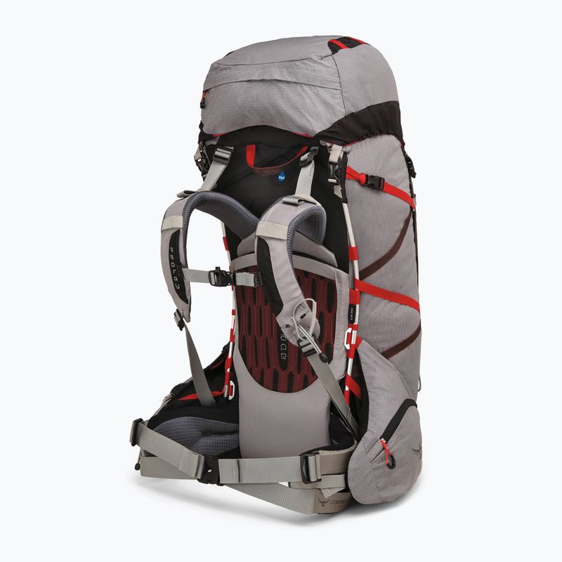 Zaino da trekking Osprey Aether Pro 70 l kepler grigio da uomo 3