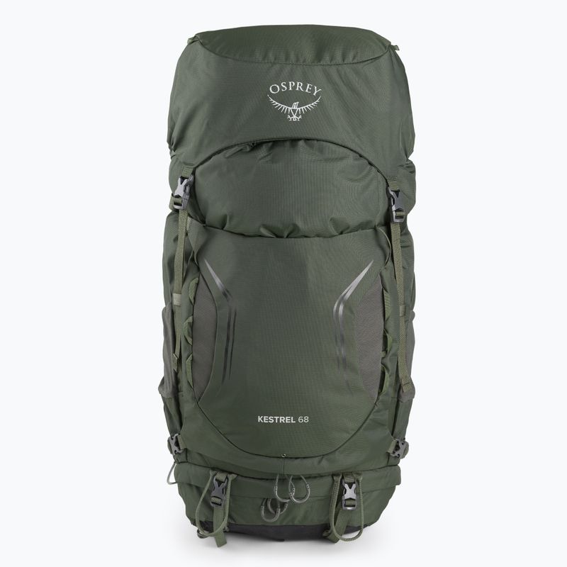 Zaino trekking da uomo Osprey Kestrel 68 l verde picholine