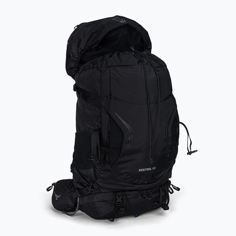 Zaino da trekking da uomo Osprey Kestrel 68 l 2022 nero 6