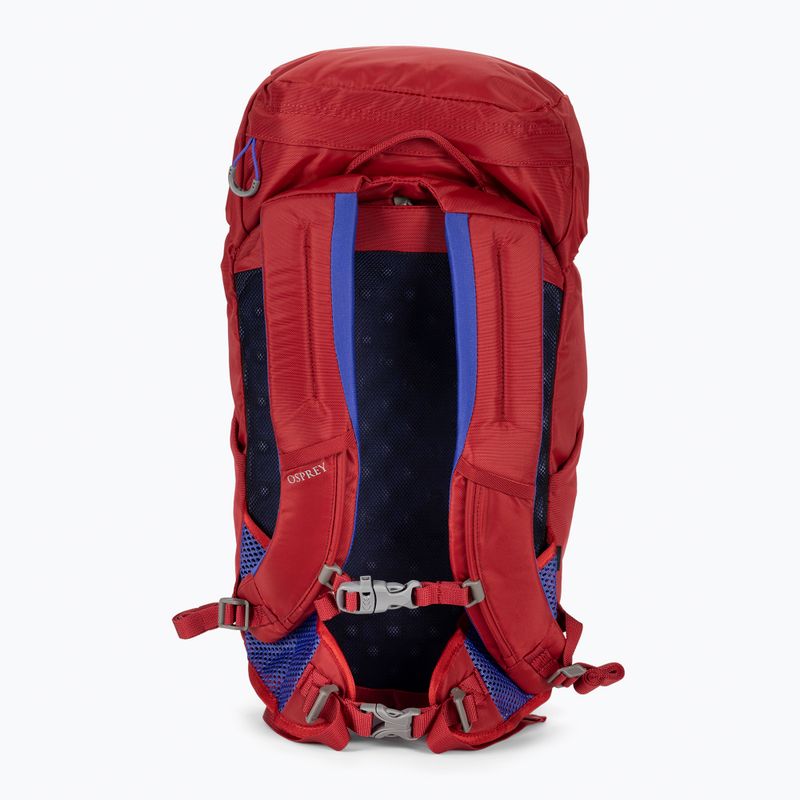 Zaino da trekking per bambini Osprey Jet 18 l rosso cosmico 3