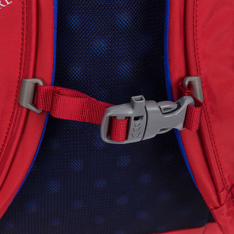 Zaino da trekking per bambini Osprey Jet 12 l rosso cosmico 6