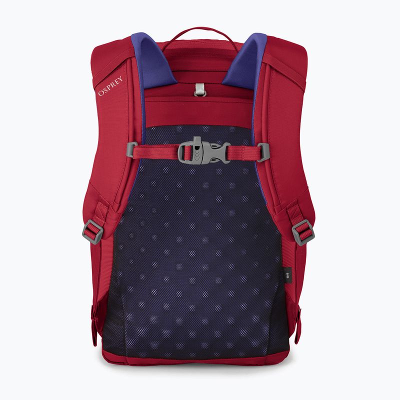 Zaino da trekking per bambini Osprey Jet 12 l rosso cosmico 10