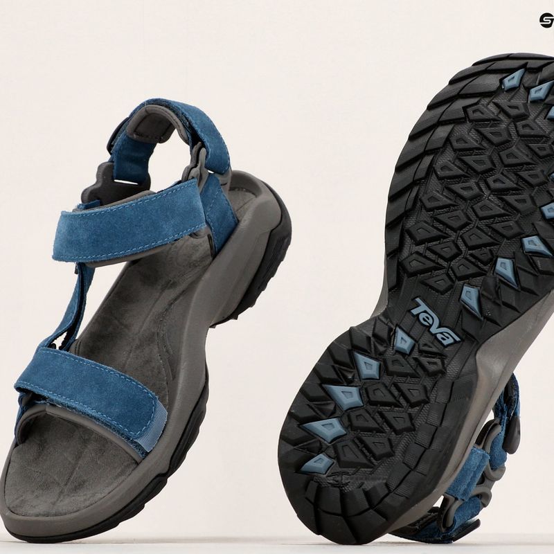 Sandali Teva Terra Fi Lite Suede blue mirage uomo 10