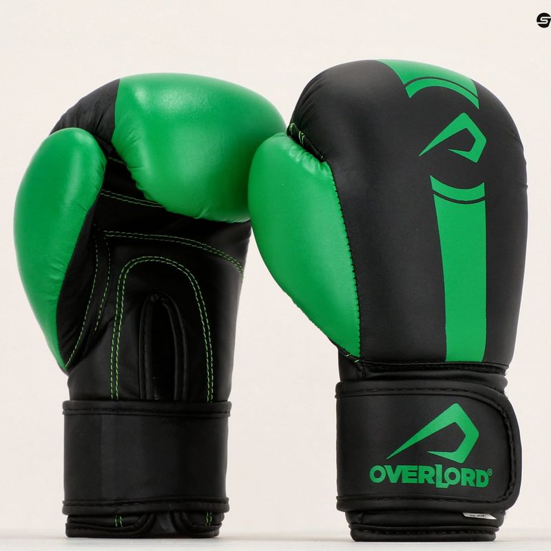 Guanti Overlord Boxer nero/verde 9