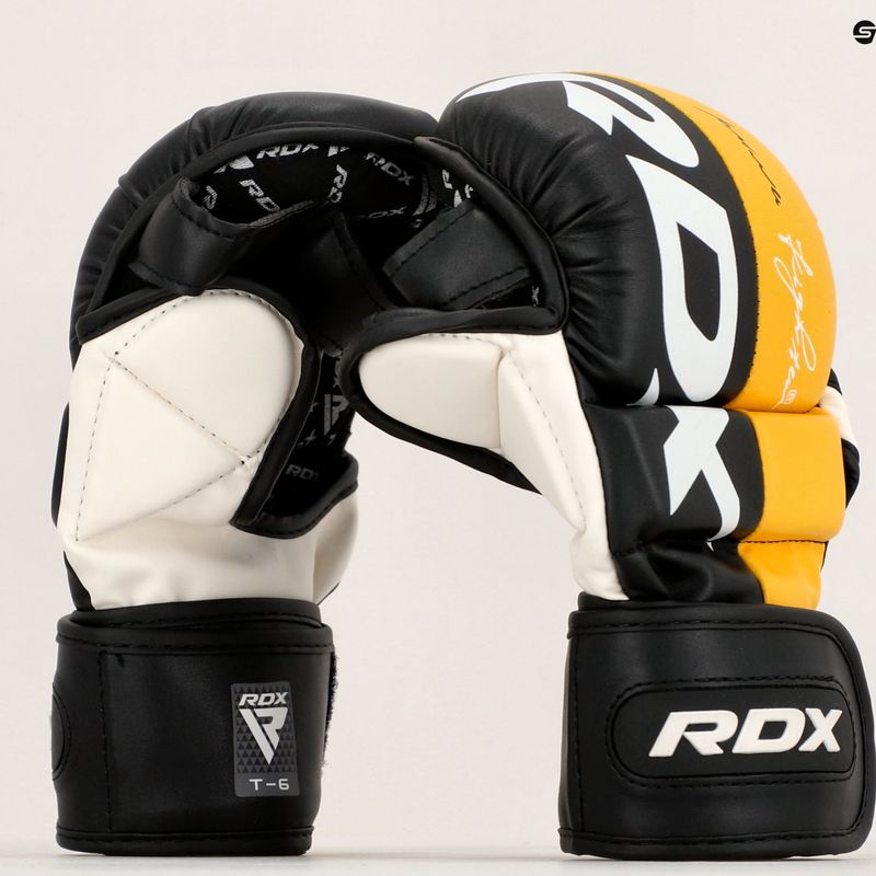 Guanto da presa RDX REX T6 Plus giallo 16
