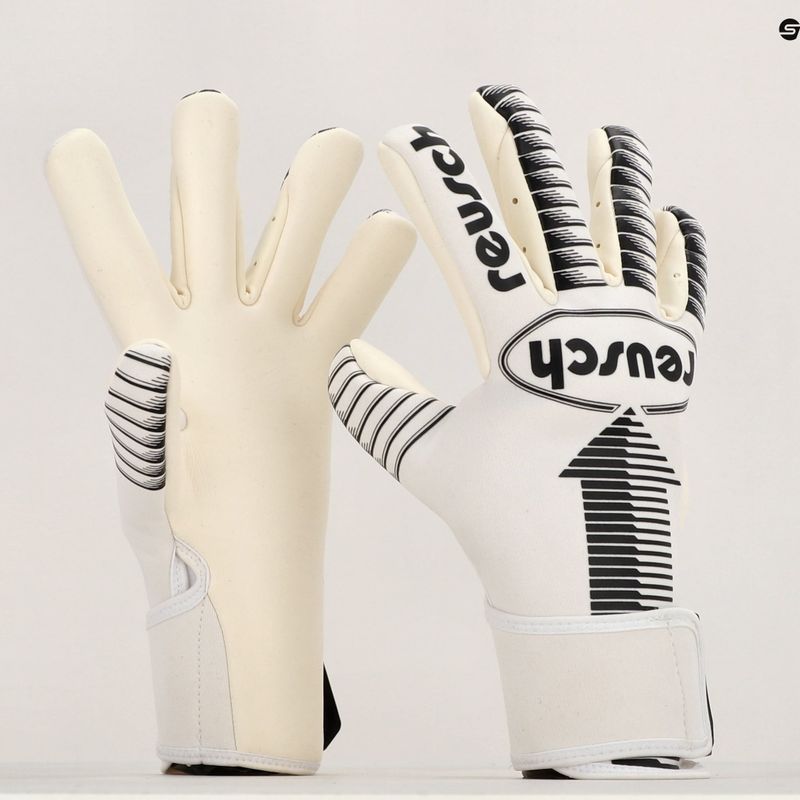 Guanti da portiere Reusch Arrow Gold X bianco 11