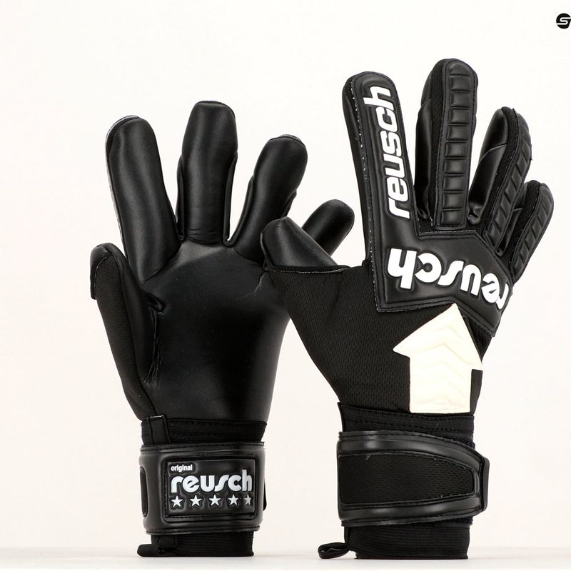 Guanti da portiere Reusch Legacy Arrow Silver nero 10