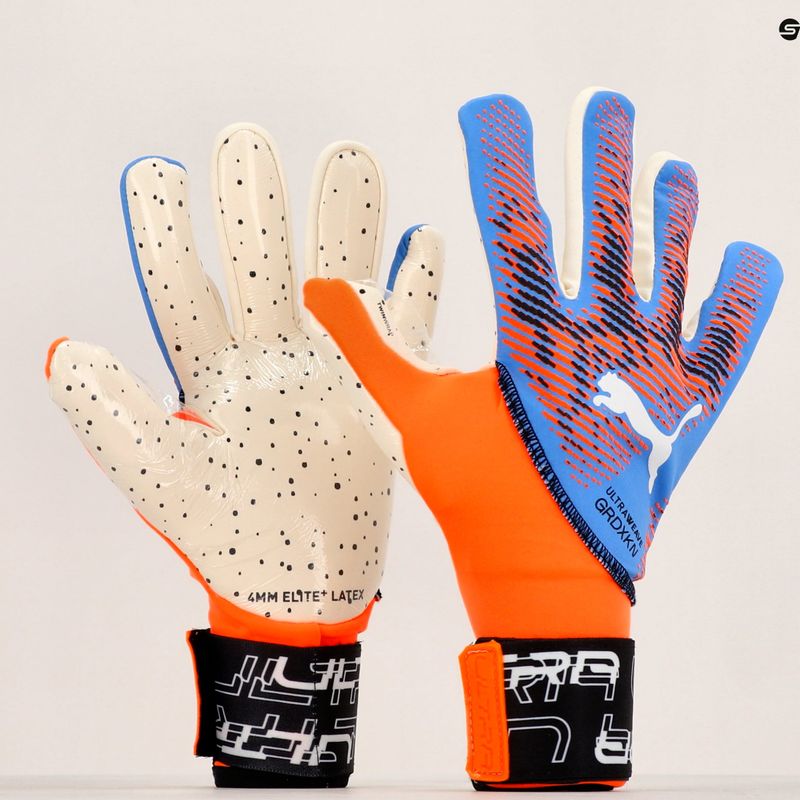 PUMA Ultra Ultimate 1 NC guanti da portiere ultra arancio/blu glimmer 11
