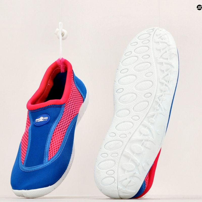 Scarpe acquatiche Aqualung Cancun blu reale/rosa brillante da donna 13