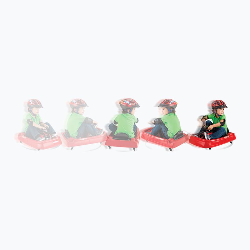 Go-kart elettrico per bambini Razor Lil' Crazy Cart rosso 8