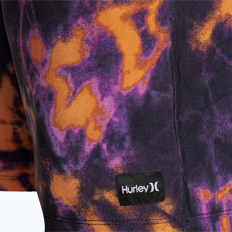 Pantaloncini da bagno Hurley Cannonball Volley 17" neri da uomo 3