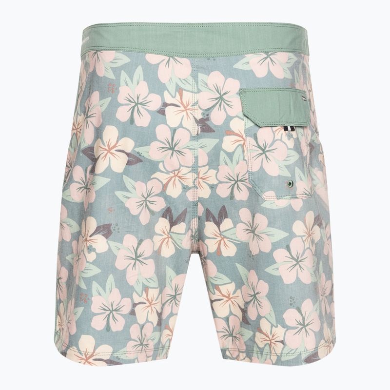Pantaloncini da bagno Hurley Phantom Naturals Tailgate 18" cilantro da uomo 2