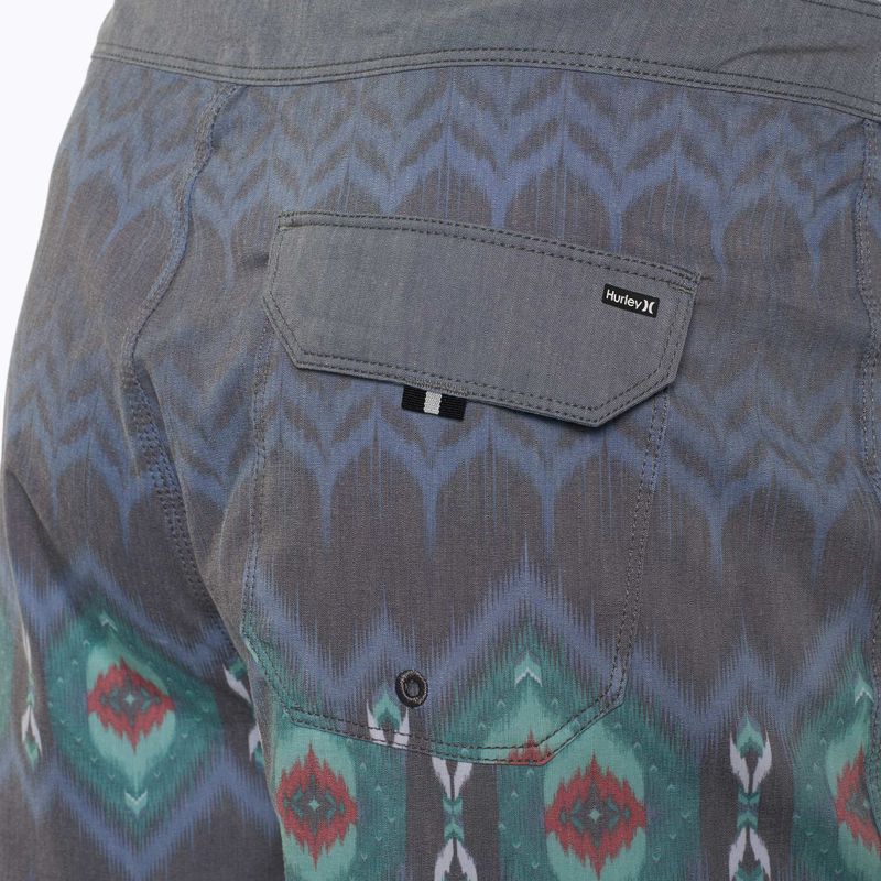 Pantaloncini da bagno Hurley Phantom Naturals Tailgate 18" ossidiana da uomo 3