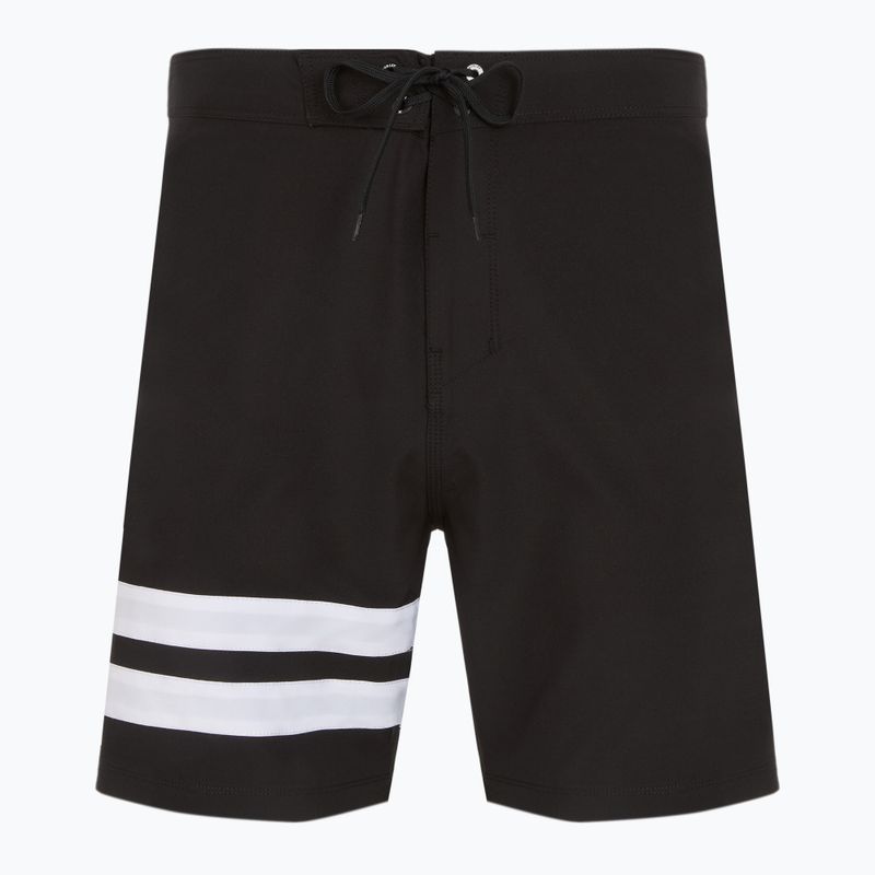 Pantaloncini da bagno Hurley Block Party 18" neri da uomo
