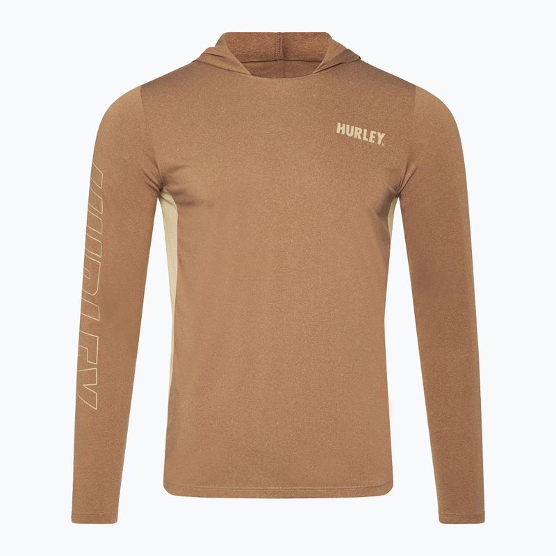 Hurley uomo H2O-Dri Atticus II a maniche lunghe nero
