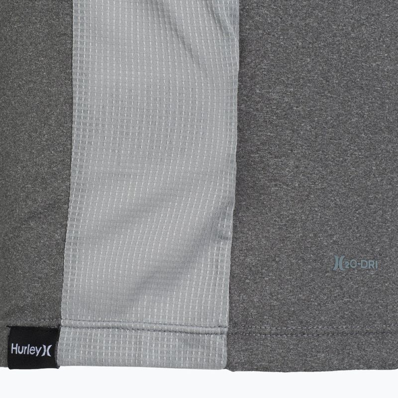 Hurley uomo H2O-Dri Easton ion grigio erica a maniche lunghe 4
