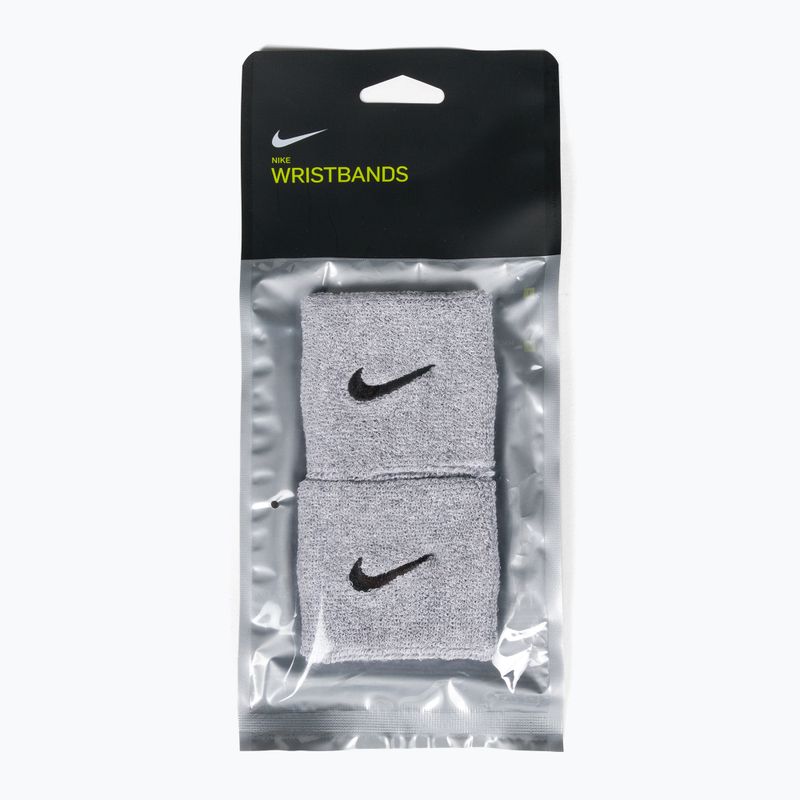 Polsini Nike Swoosh 2 pezzi grigio
