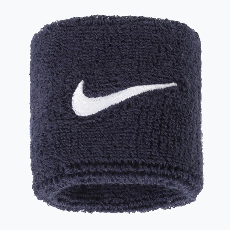 Polsini Nike Swoosh 2 pezzi ossidiana/bianco 3