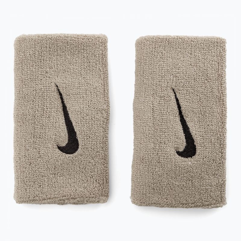 Polsini Nike Swoosh Doublewide grigio 2