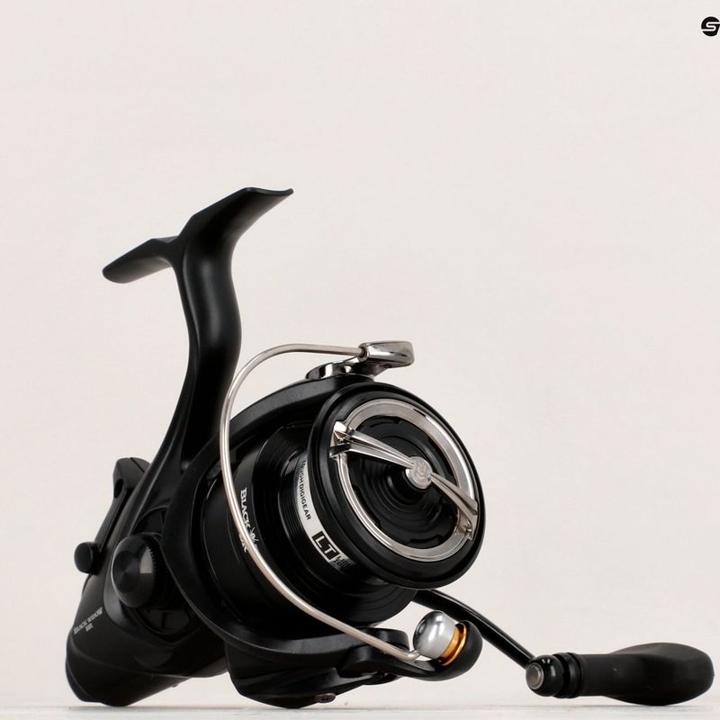 Mulinello da pesca per carpe Daiwa Black Widow BR nero 5