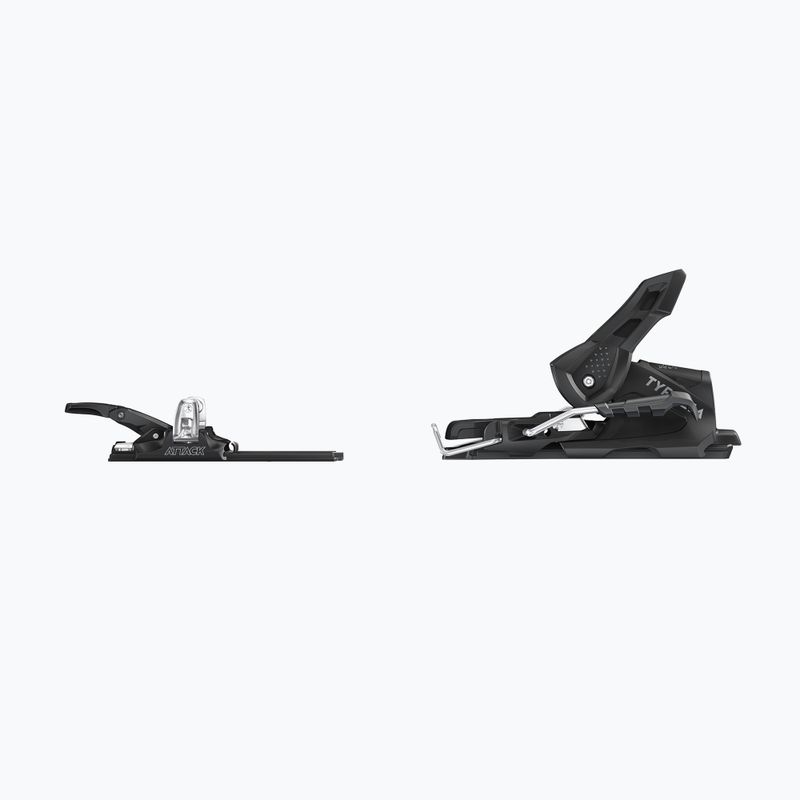 Attacchi da sci HEAD Attack Hybrid 11 MN/PT solid black/silver 4