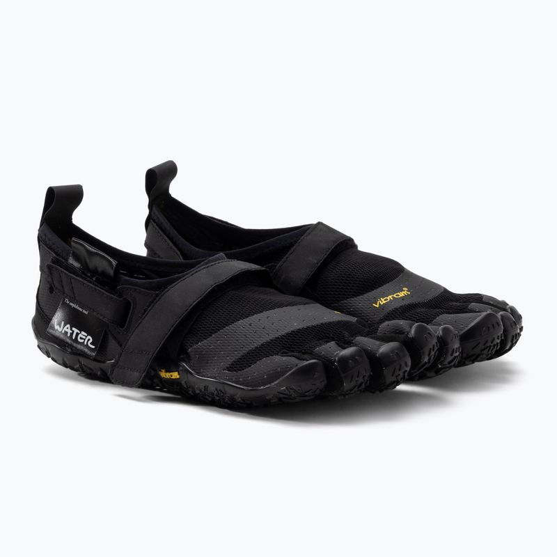 Scarpe Vibram FiveFingers V-Aqua nere da uomo 5