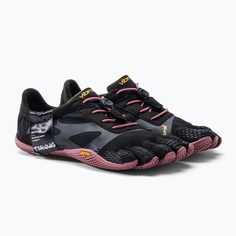 Scarpe da ginnastica da donna Vibram FiveFingers KSO Evo nero/rosa 5