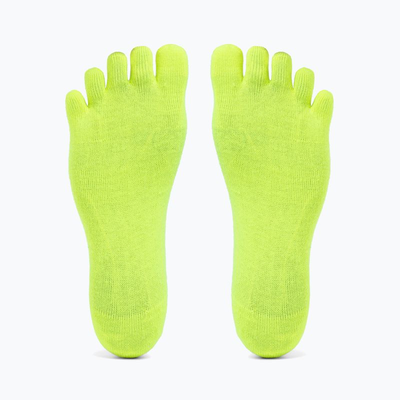 Calze Vibram FiveFingers Athletic No-Show gialle 7
