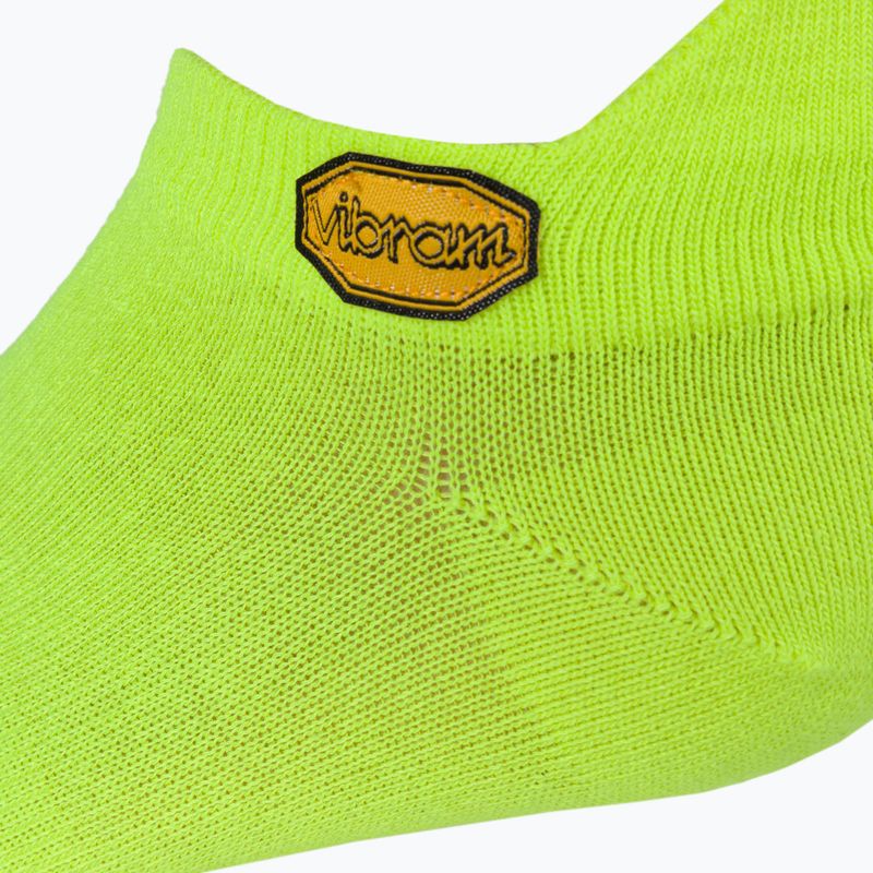 Calze Vibram FiveFingers Athletic No-Show gialle 3