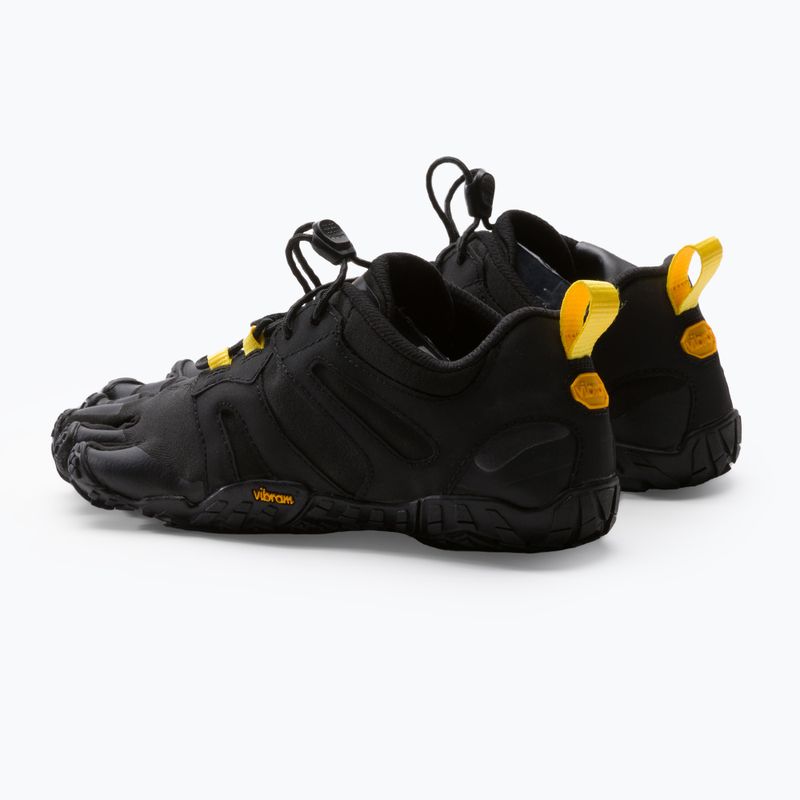 Scarpe da corsa da donna Vibram FiveFingers V-Trail 2.0 nero/giallo 3