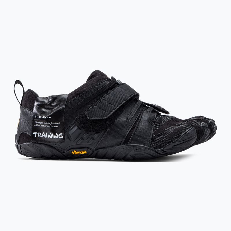 Scarpe da allenamento Vibram FiveFingers V-Train 2.0 da uomo nero/nero 2