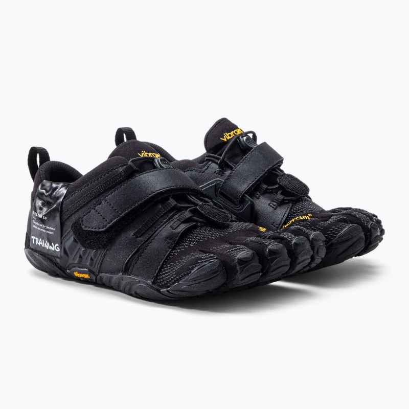 Scarpe da allenamento Vibram FiveFingers V-Train 2.0 da uomo nero/nero 5