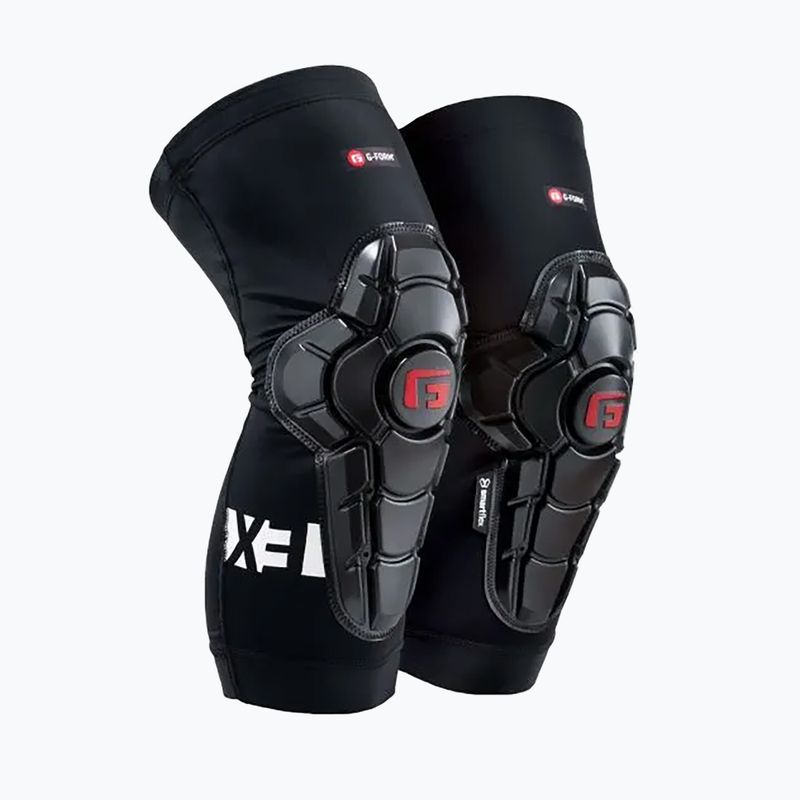 G-Form Pro-X3 Ginocchiere nero/nero 6