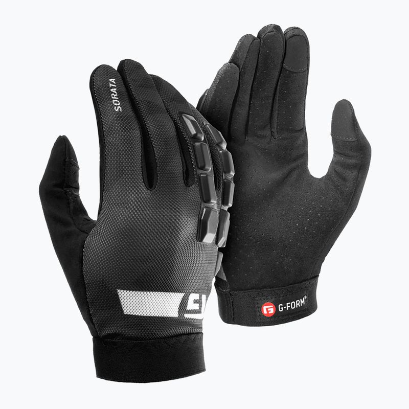 Guanti da ciclismo G-Form Sorata 2 Trail bianco/nero
