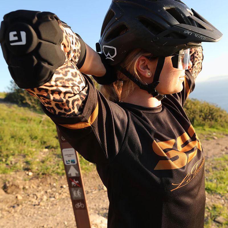 Protezioni bici G-Form Pro-X3S Gomito nero leopardo 2
