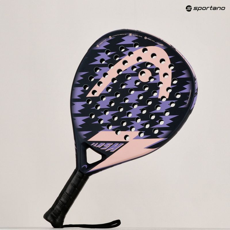 Racchetta HEAD Flash nero/rosa 12