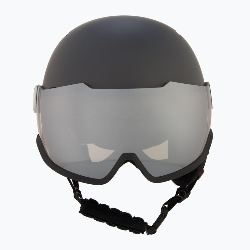 Casco da sci Bollé Might Visor titanio rosso opaco/marrone pistola 2
