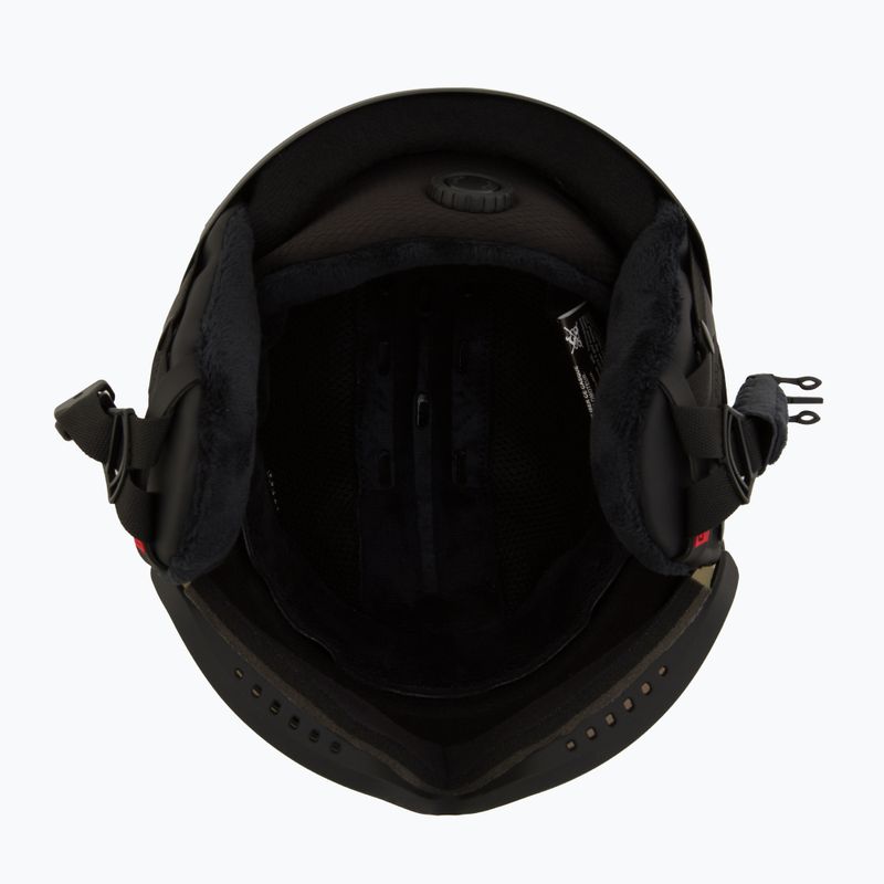 Casco da sci Bollé Might Visor titanio rosso opaco/marrone pistola 5
