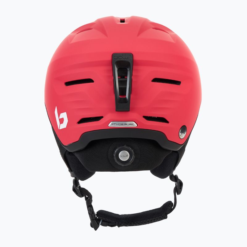 Casco da sci Bollé Atmos Pure rosso carminio opaco 3
