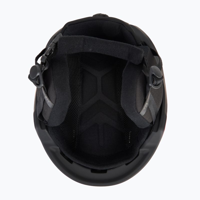 Casco da sci Bollé Atmos Pure rosso carminio opaco 5