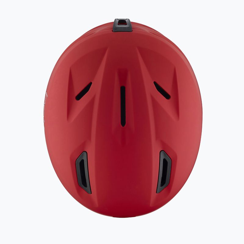 Casco da sci Bollé Atmos Pure rosso carminio opaco 4