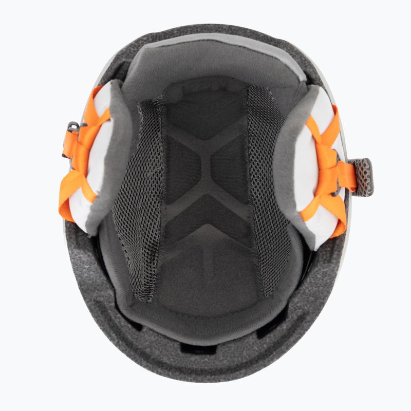 Casco da sci per bambini Bollé Atmos Youth grigio/arancio opaco 5