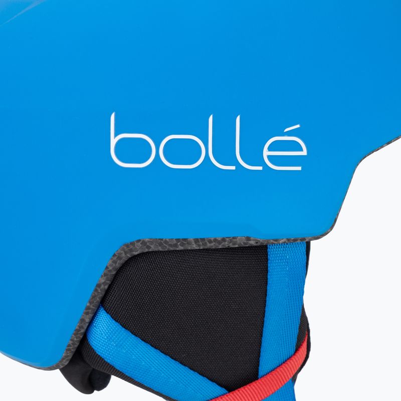 Casco da sci per bambini Bollé Atmos Youth race blu opaco 7
