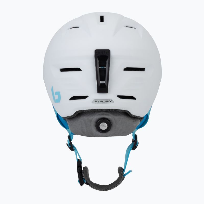 Casco da sci per bambini Bollé Atmos Youth bianco/blu opaco 4