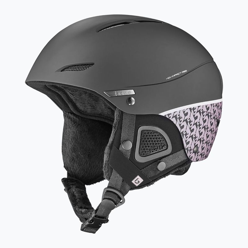 Casco da sci Bollé Juliet nero/lilla opaco