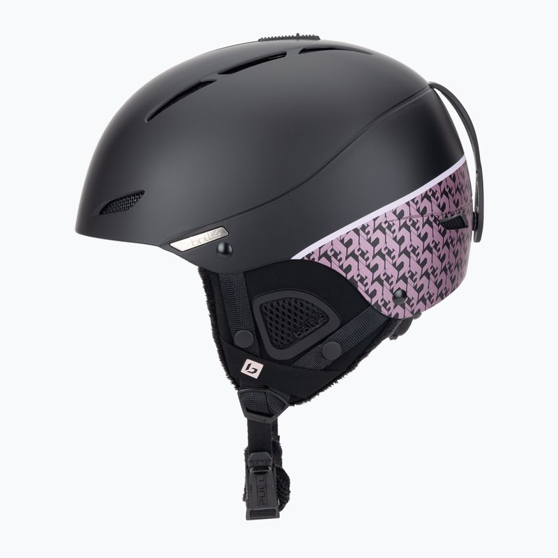 Casco da sci Bollé Juliet nero/lilla opaco 3