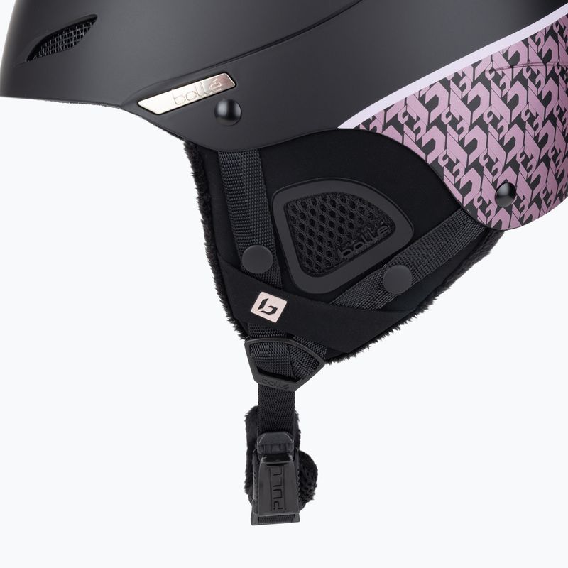 Casco da sci Bollé Juliet nero/lilla opaco 7